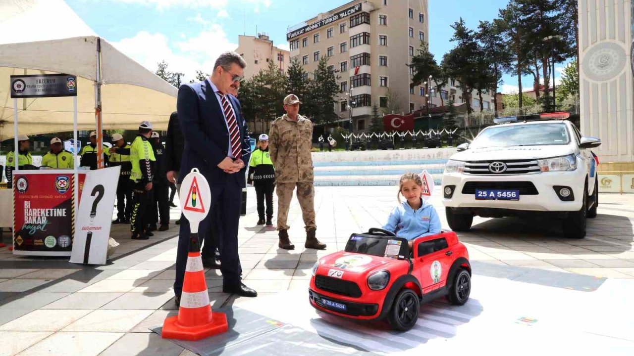Erzurum’da bir ayda 78 bin 444 araç denetlendi