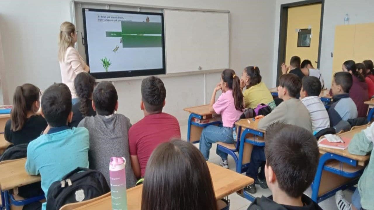 Elazığ’da öğrencilere tabiat eğitimi