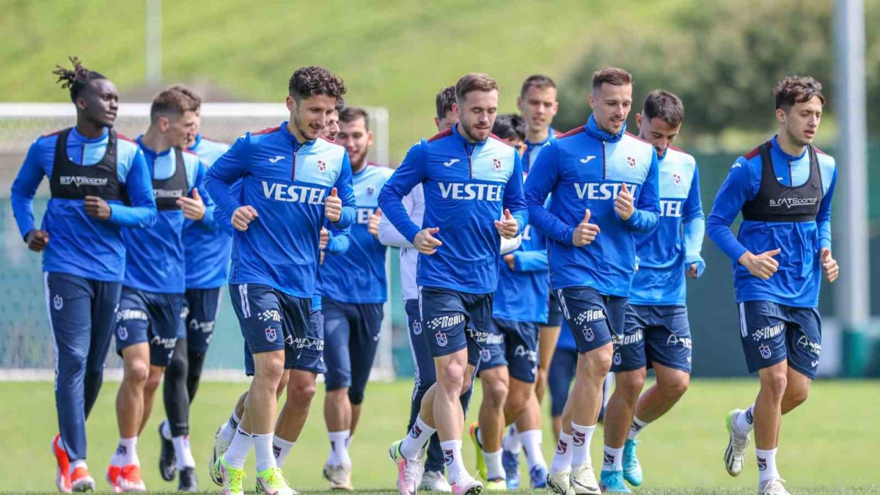 Trabzonspor, kupa maçı hazırlıklarını tamamladı