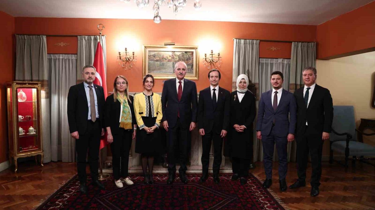TBMM Başkanı Kurtulmuş, Türkiye’nin Meksika Büyükelçiliğini ziyaret etti
