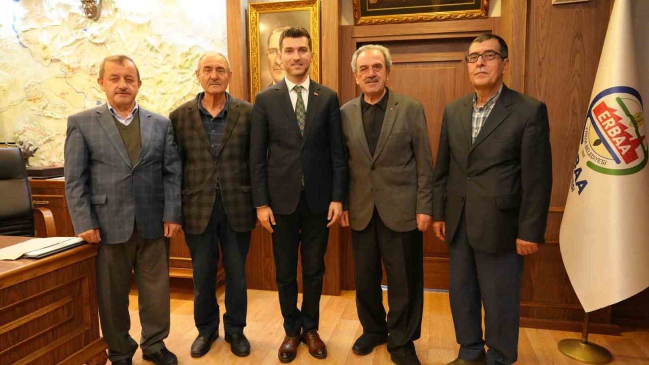 Erbaa Belediye Başkanı Karagöl’e Türkiye Medya Temsilcilerinden tebrik ziyareti