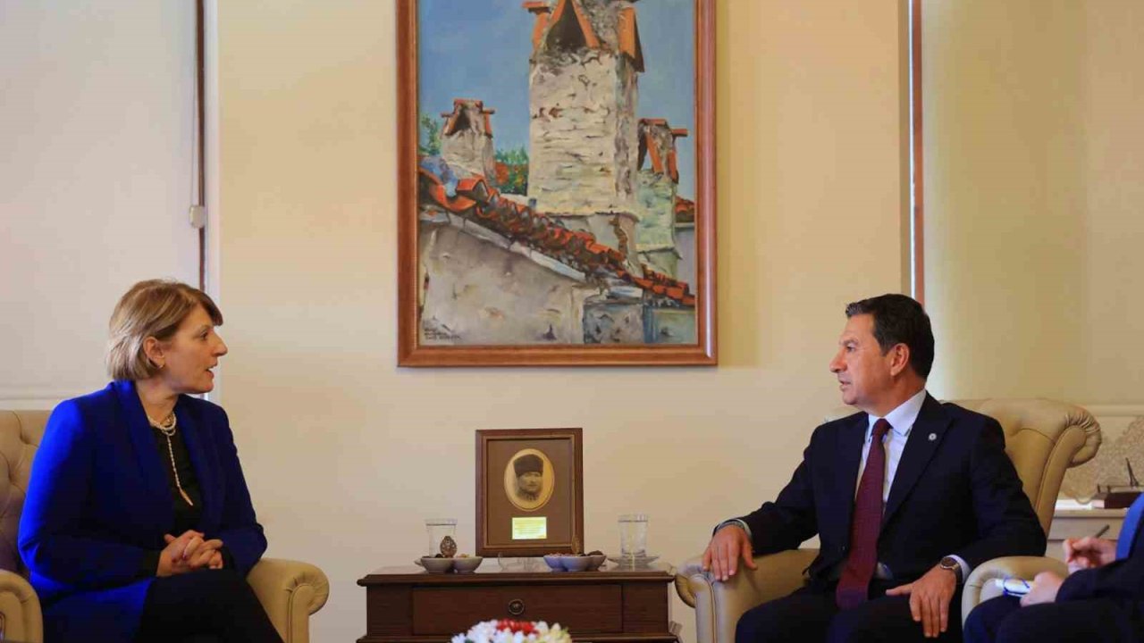 Birleşik Krallık Ankara Büyükelçisi’nden Başkan Aras’a zZiyaret