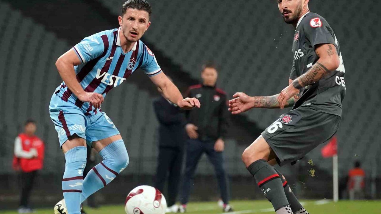 Ziraat Türkiye Kupası: Fatih Karagümrük: 0 - Trabzonspor: 0 (İlk yarı)