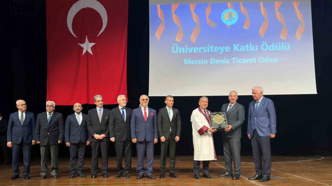 MDTO’na ’Üniversiteye Katkı Ödülü’ verildi