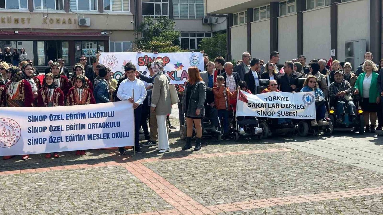 Sinop’ta Engelliler Haftası etkinliği