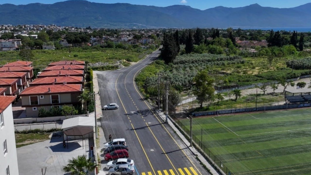 Kuşadası Belediyesi yol yapım sezonuna hızlı başladı