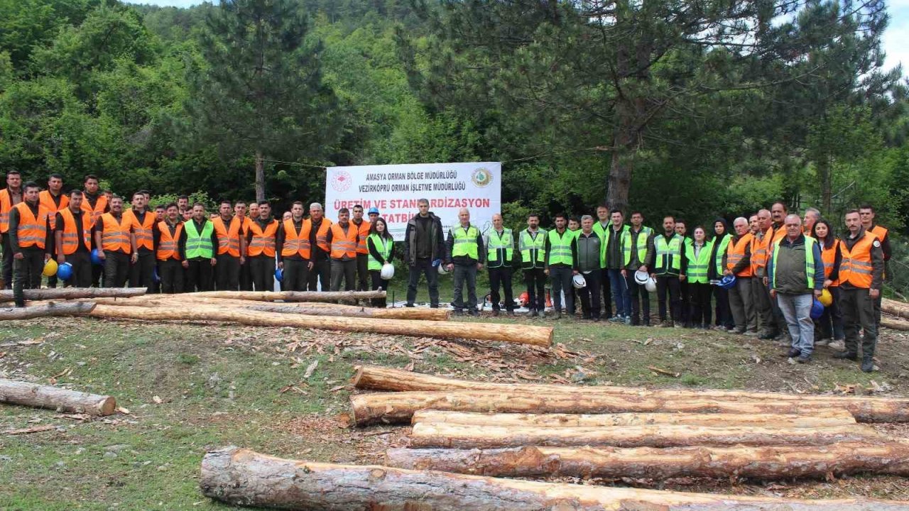 Ormanda üretim-standardizasyon eğitimi