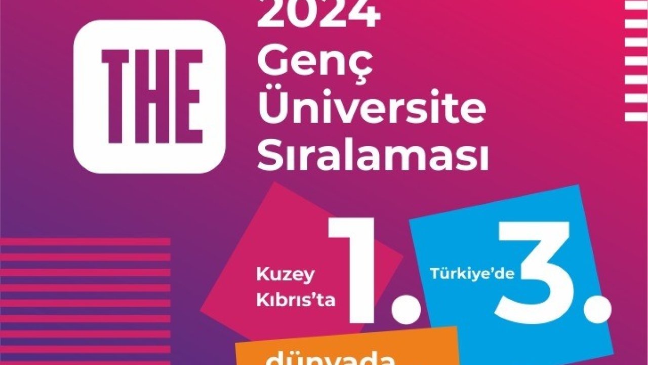 Dünyanın en iyi 139’uncu genç üniversitesi