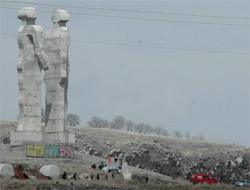 Kars'ta, Çocuklardan Taşlı Tepki