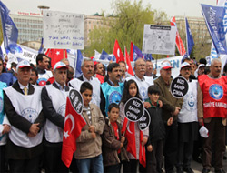 Türkiye Kamu-Sen Alanlara İndi