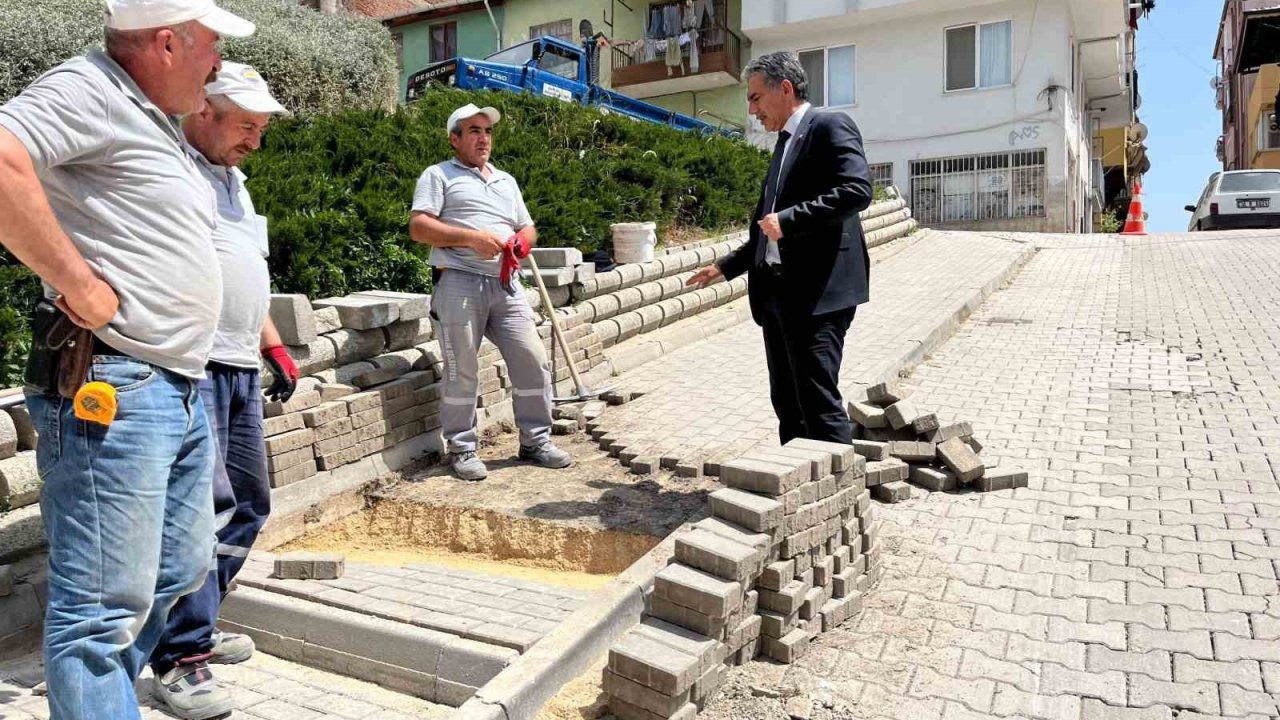 Eski İtfaiye Bayırına merdiven kolaylığı