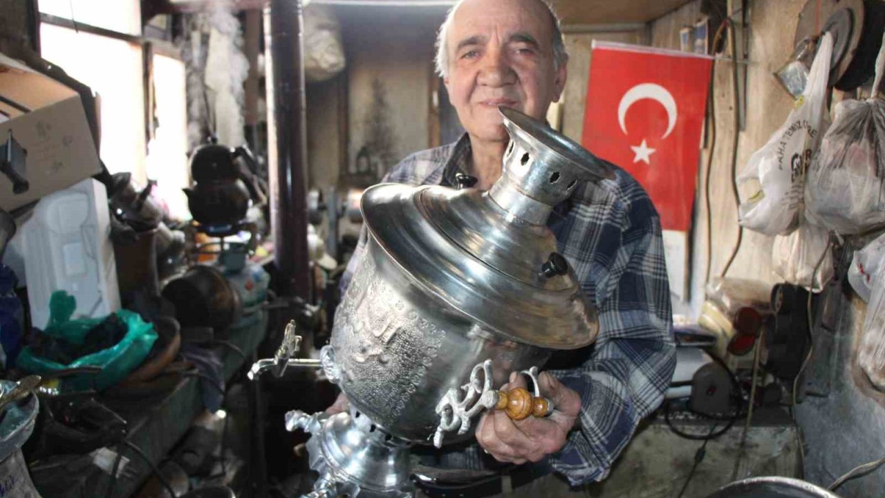 Amasya’nın son semaver ustalarından Mustafa Sofu, hayatını kaybetti