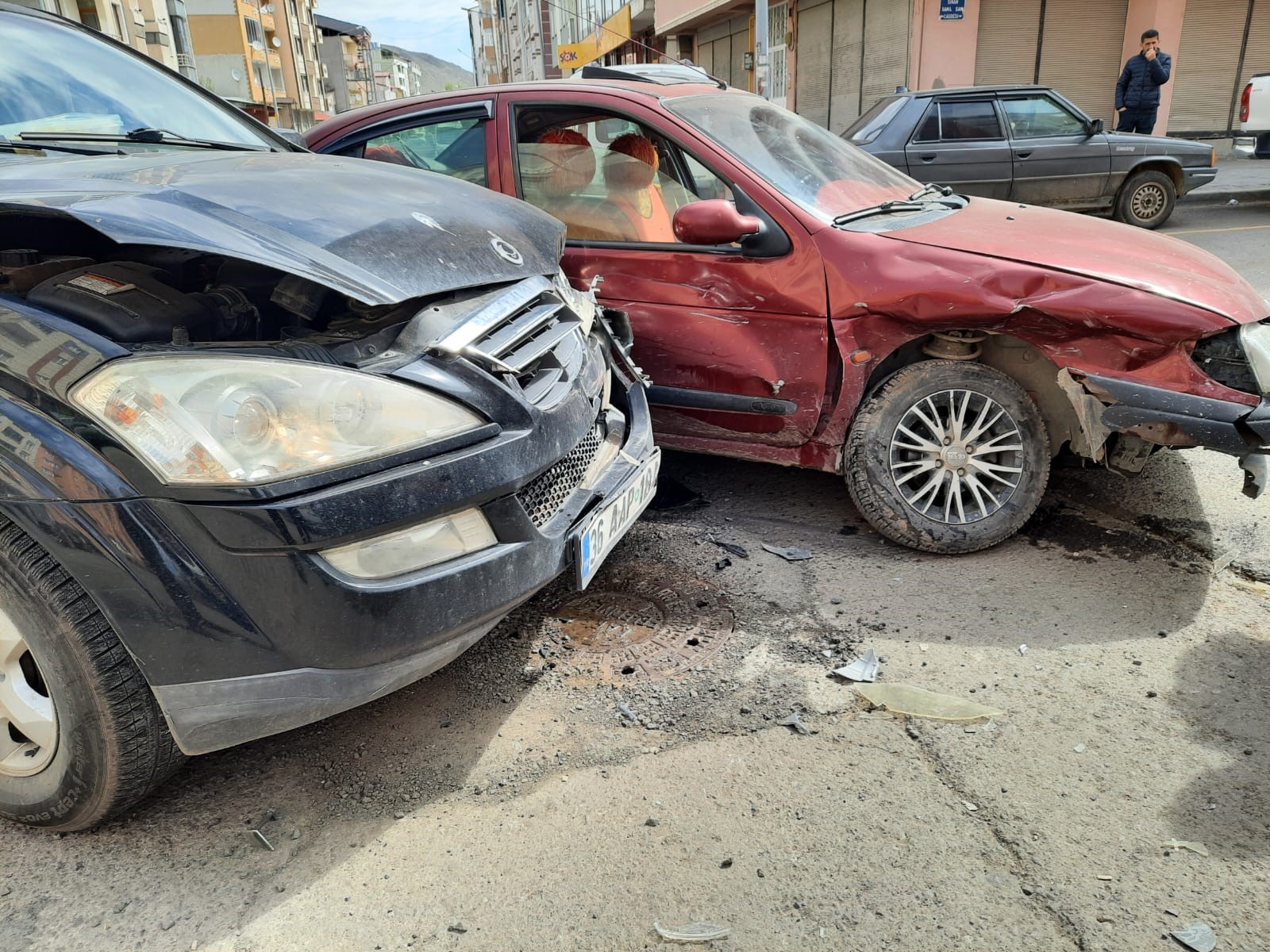 Kars’ta trafik kazası