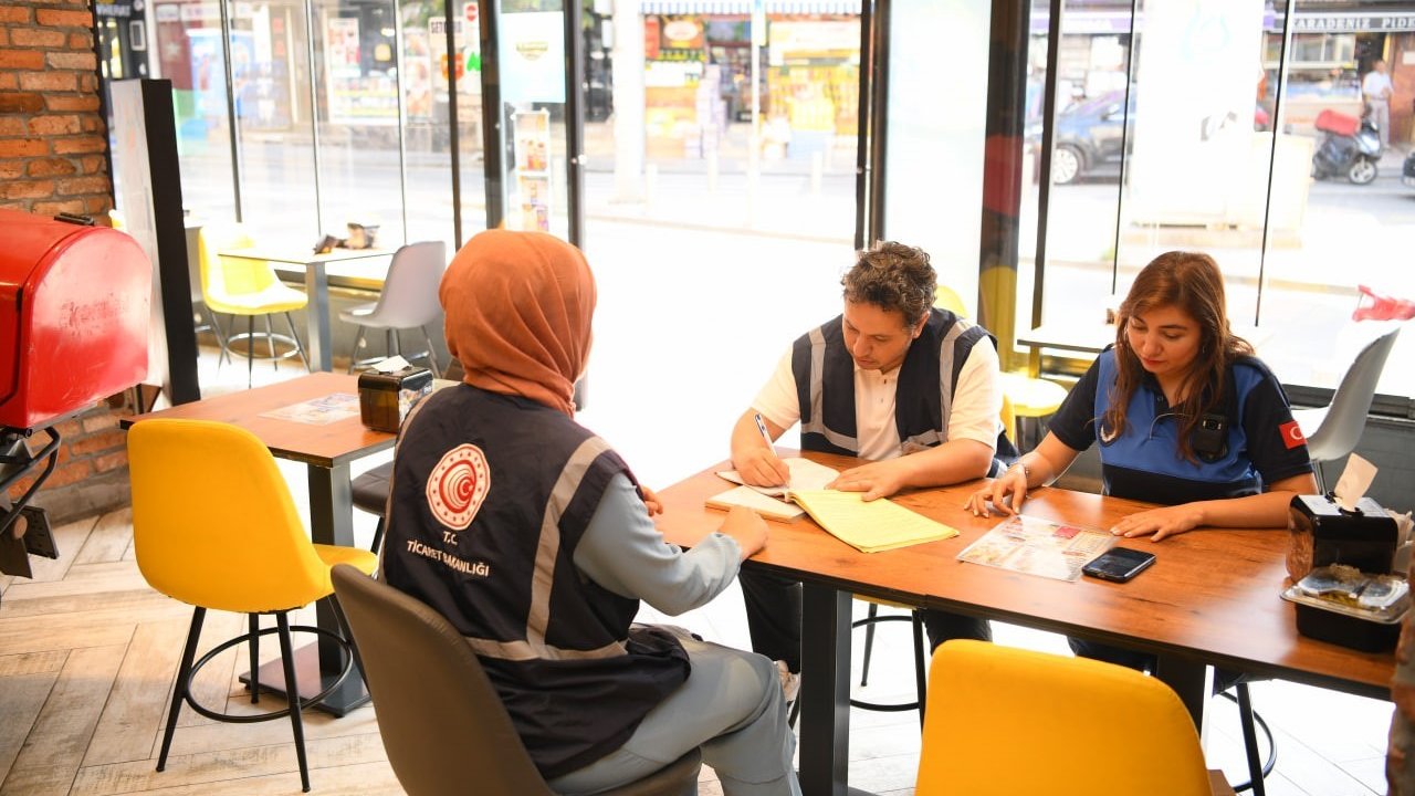 Çayırova’da restoran ve manavlara denetim