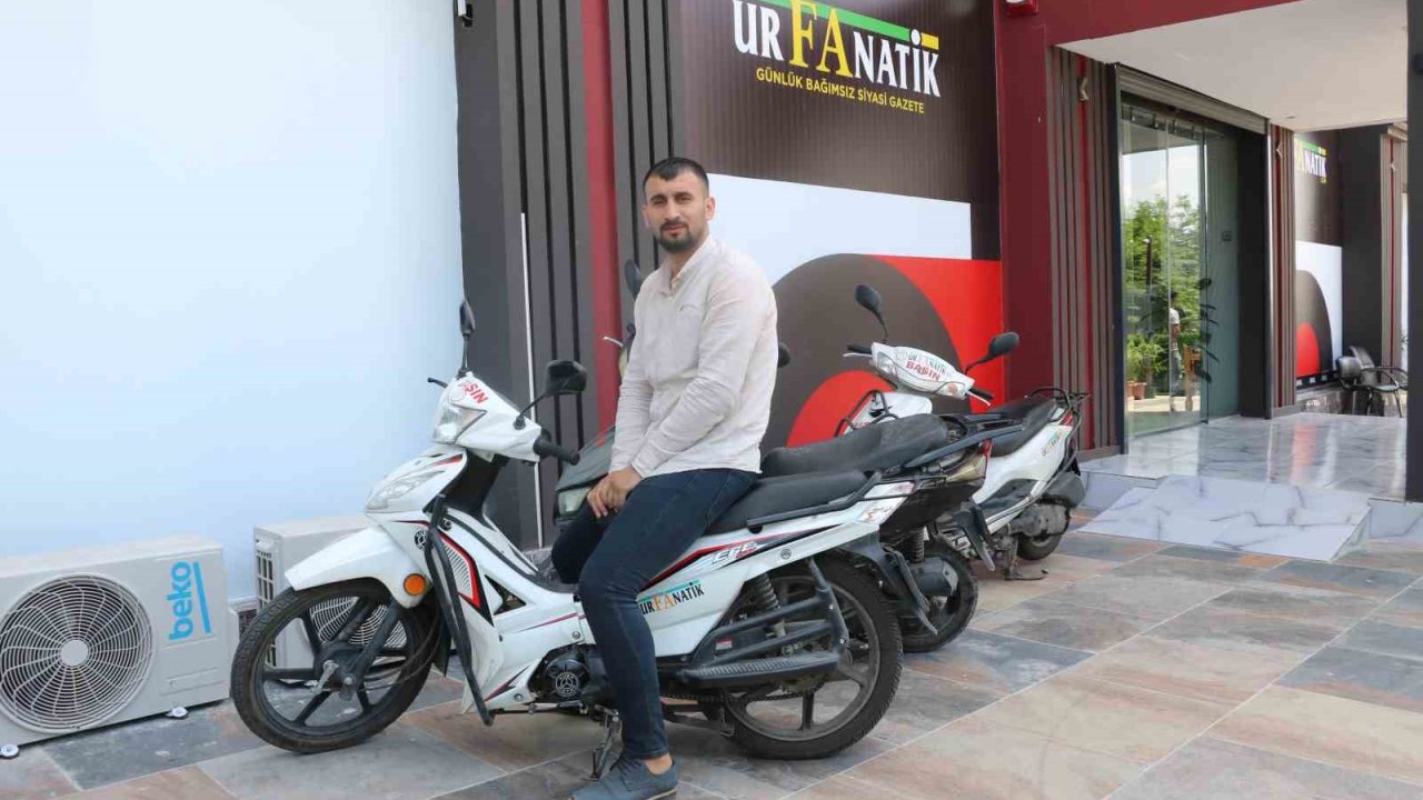 Hırsızlık haberi yapan muhabirin motosikleti çalındı