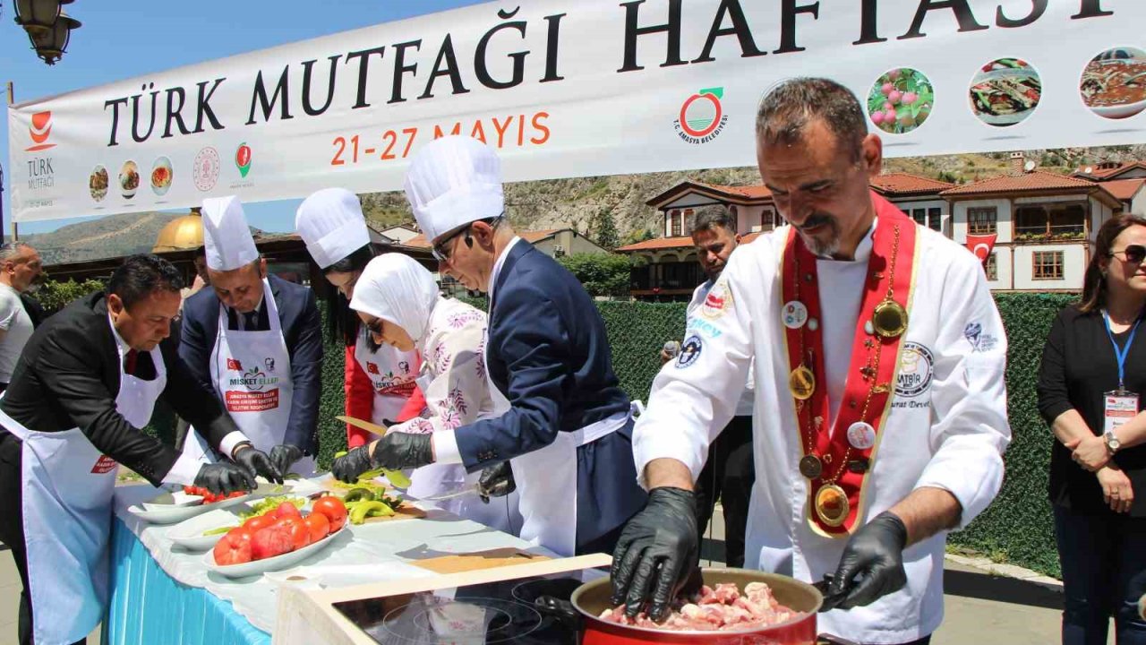 Amasya’da hedef şehzade kebabını tescilletip restoran menülerine eklemek