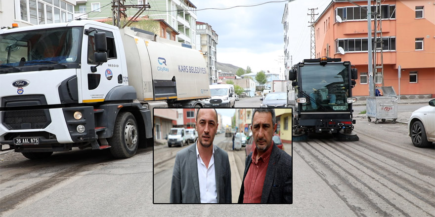 Kars Belediyesi’nden Kapsamlı Temizlik Çalışması