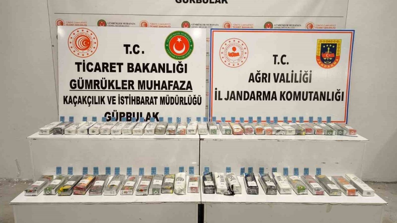 Ağrı’da, gümrük sahasında 38 kilo 700 gram uyuşturucu yakalandı