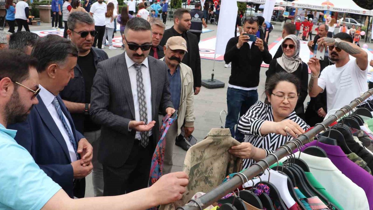 Havza’da ürün tanıtım fuarına yoğun ilgi