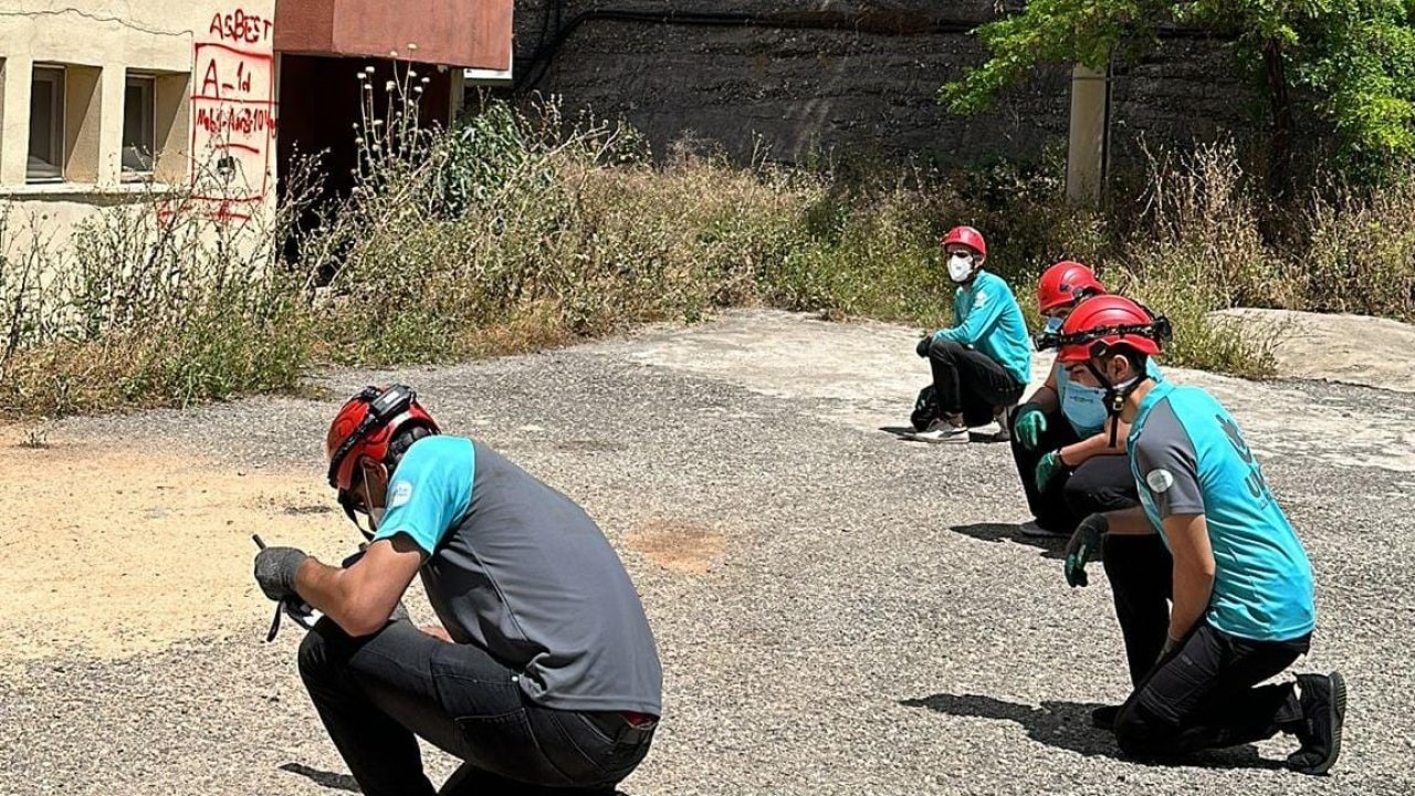 Siirt’te AFAD’dan gönüllülere arama kurtarma eğitimi