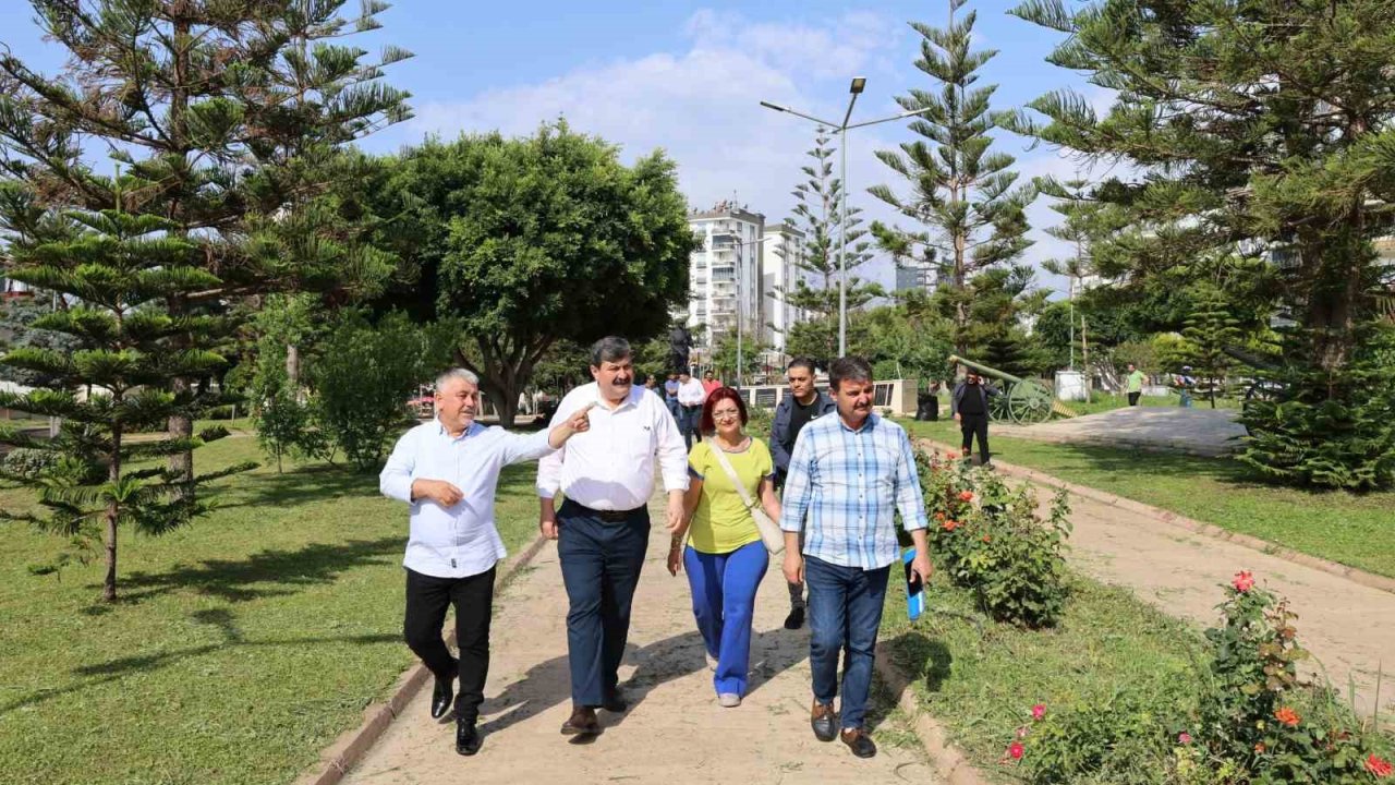 Yıldız, Mehmetçik Parkı’ndaki bakım ve yenileme çalışmalarını inceledi