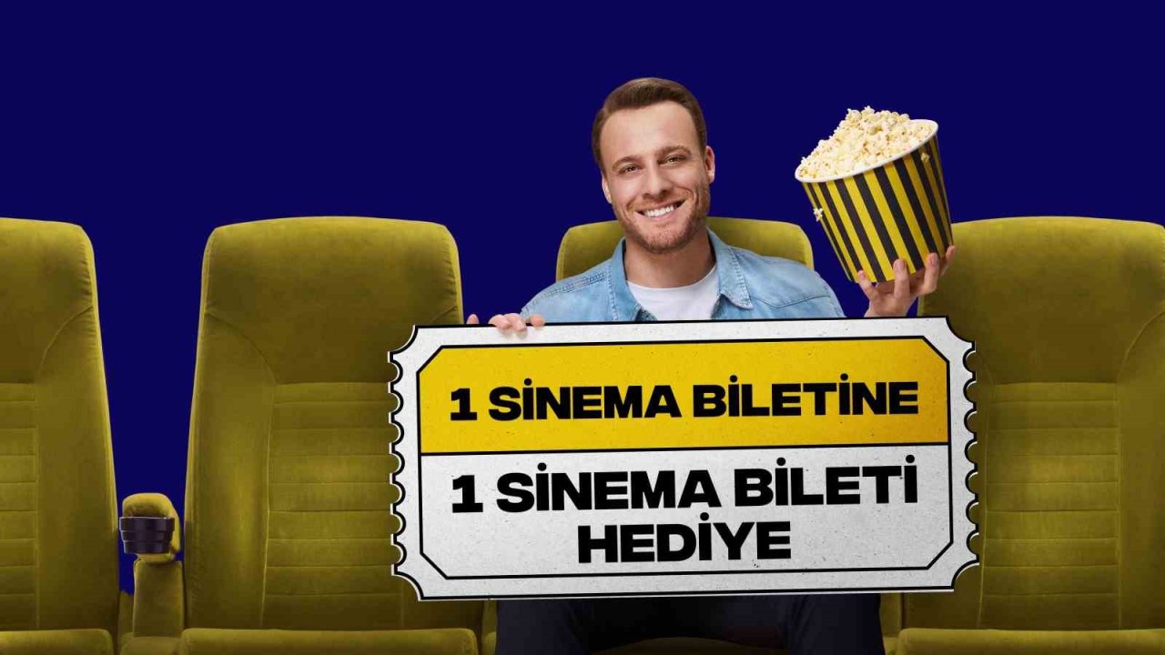 GNÇ, ’1 sinema biletine 1 sinema bileti hediye’ uygulamasını hayata geçiriyor