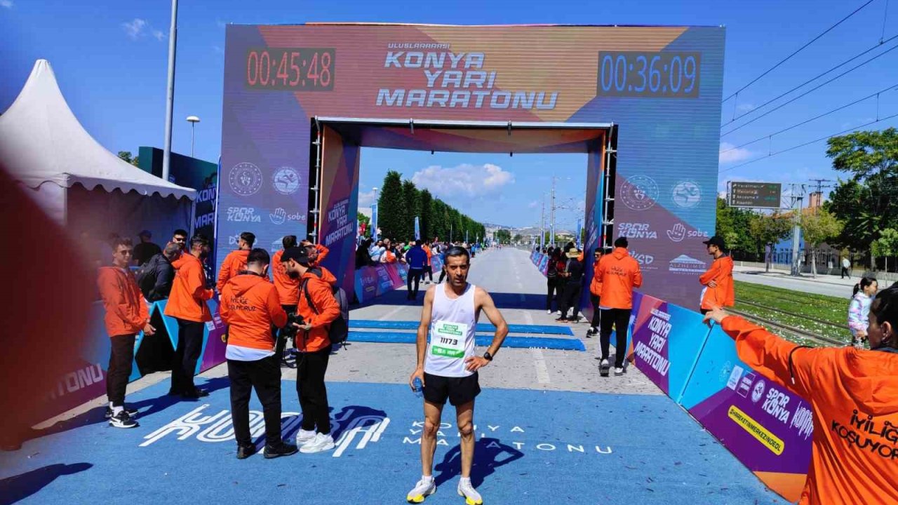 Siirt Belediye sporcusu Uluslararası Yarı Maraton’da dereceye girdi