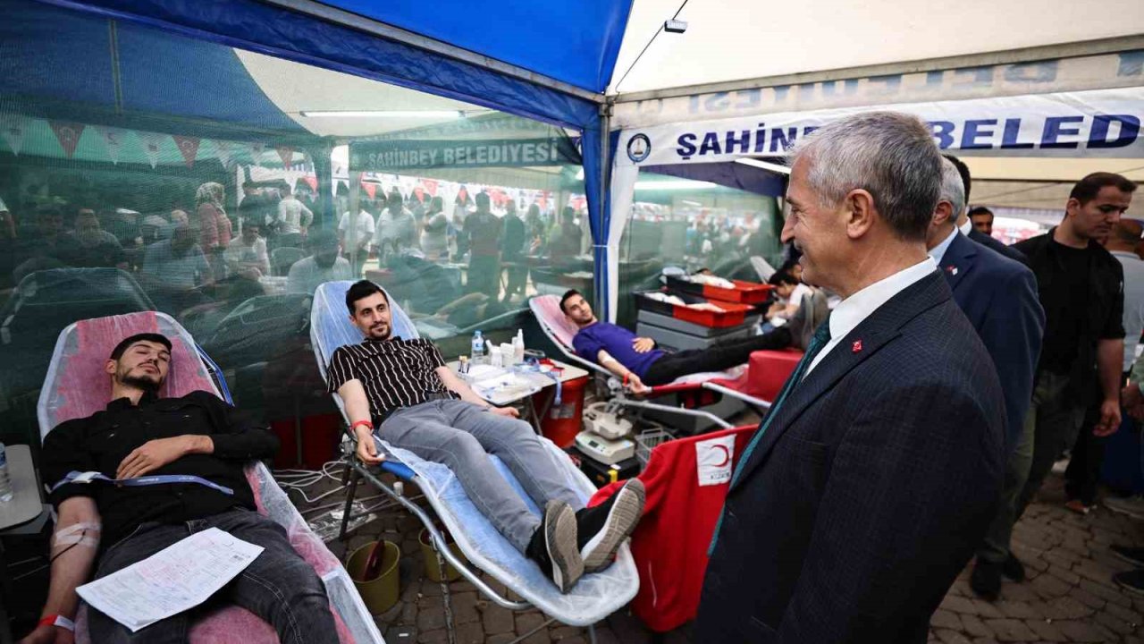 Şahinbey’den kan bağışı kampanyası