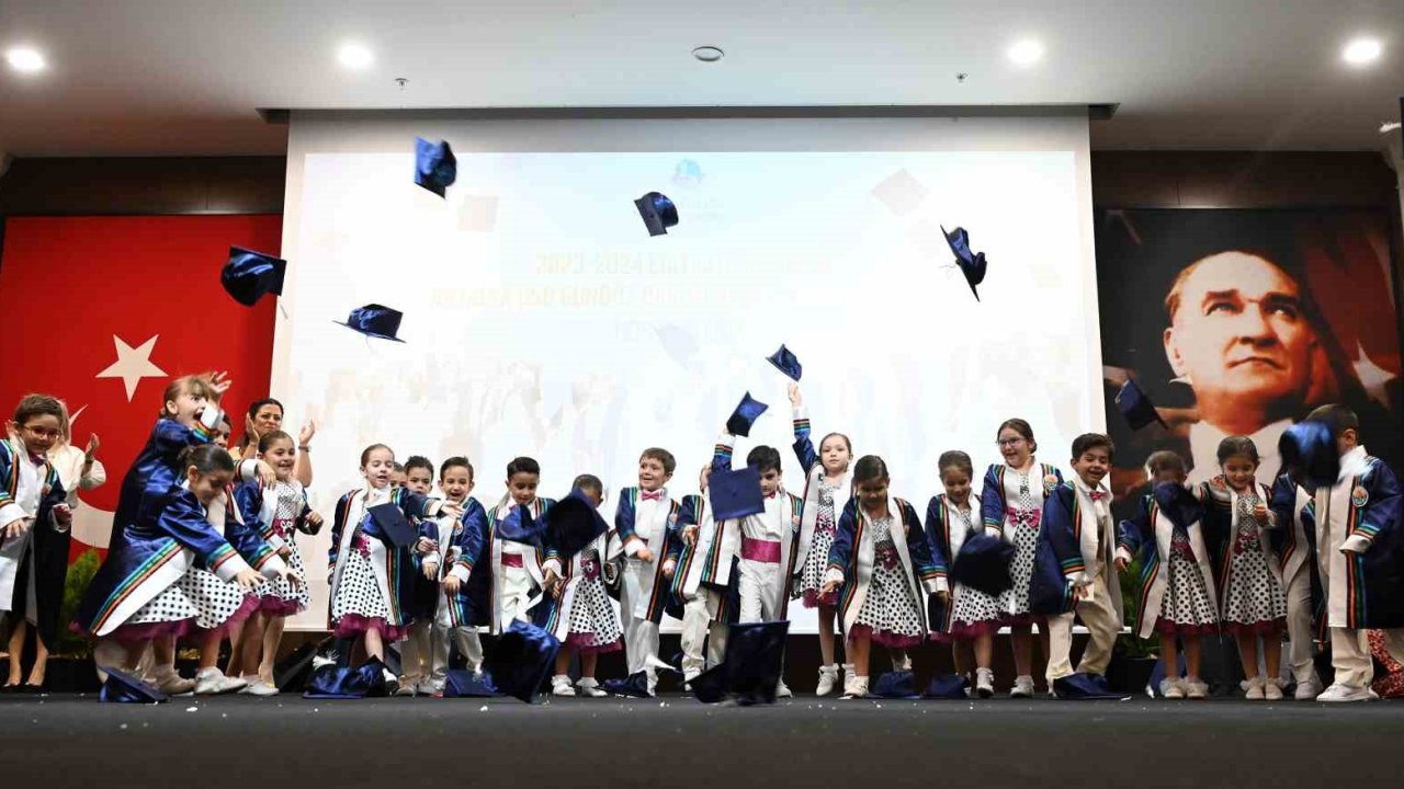 Antalya OSB  Gündüz Bakımevi’nde mezuniyet sevinci