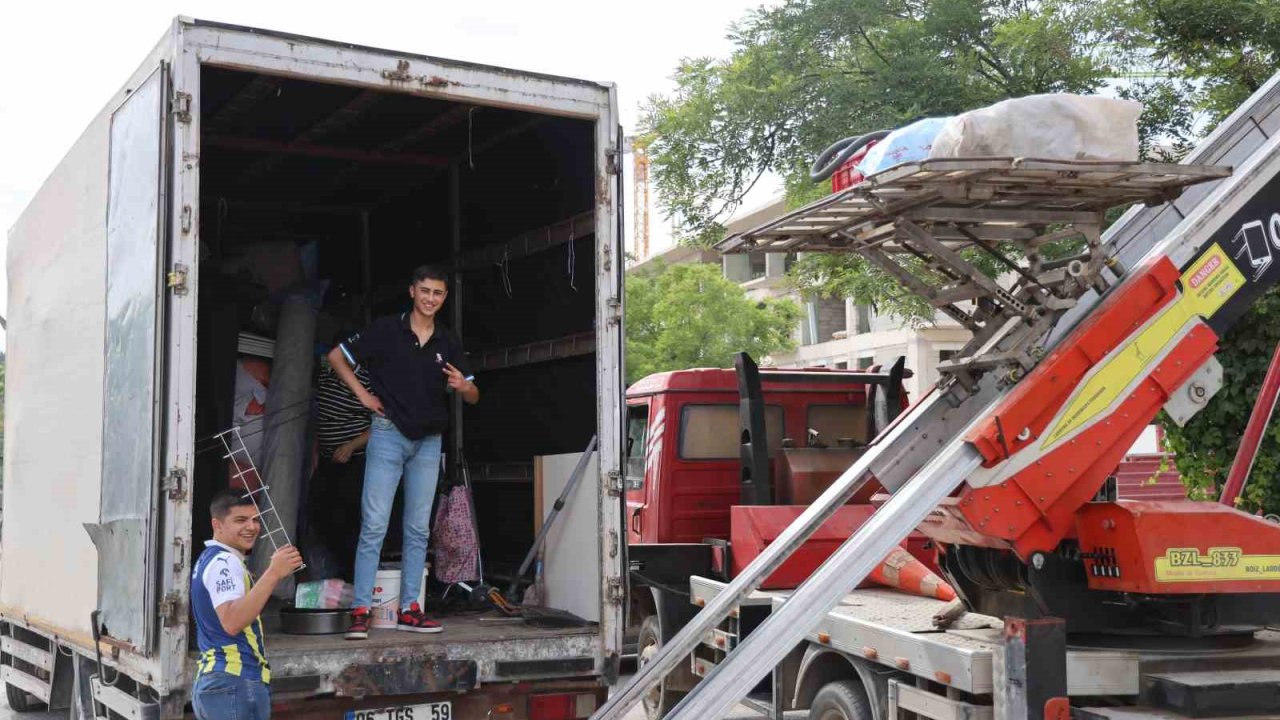 Rezerv alandaki konut ve iş yerleri taşınıyor