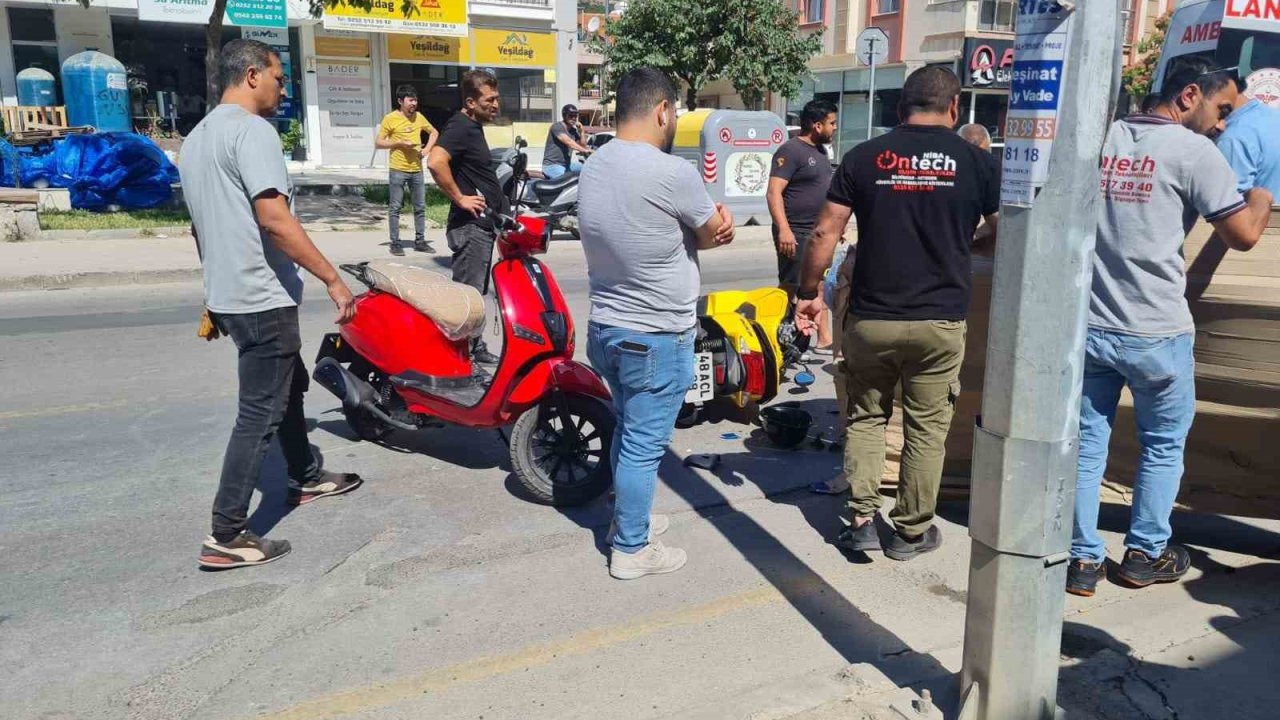 Milas’ta motosikletler çarpıştı: 1 ölü