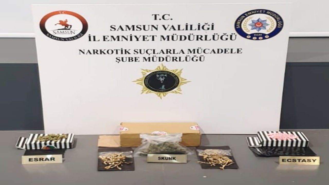 Samsun’da narkotik uygulaması: 18 kişi yakalandı