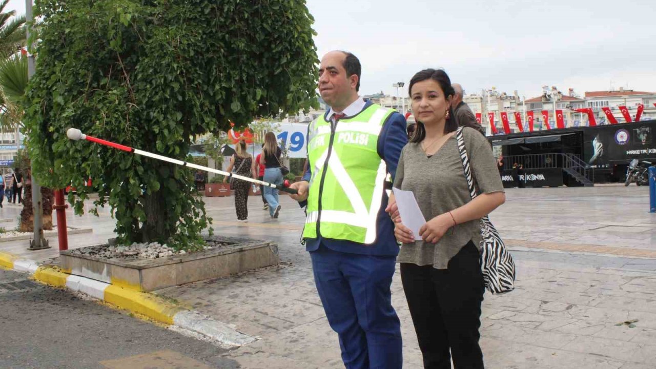 Başkan Özen’in beyaz baston çağrısı yanıtsız kalmadı