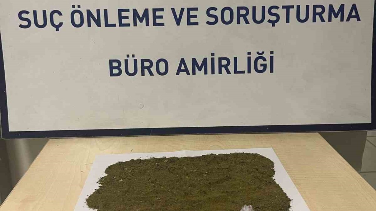 Çanakkale Gelibolu’da uyuşturucu operasyonu: 1 gözaltı