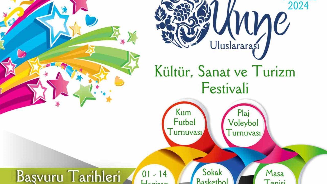 Ünye’de kültür, sanat ve turizm festivalinin 24’üncüsü düzenlenecek