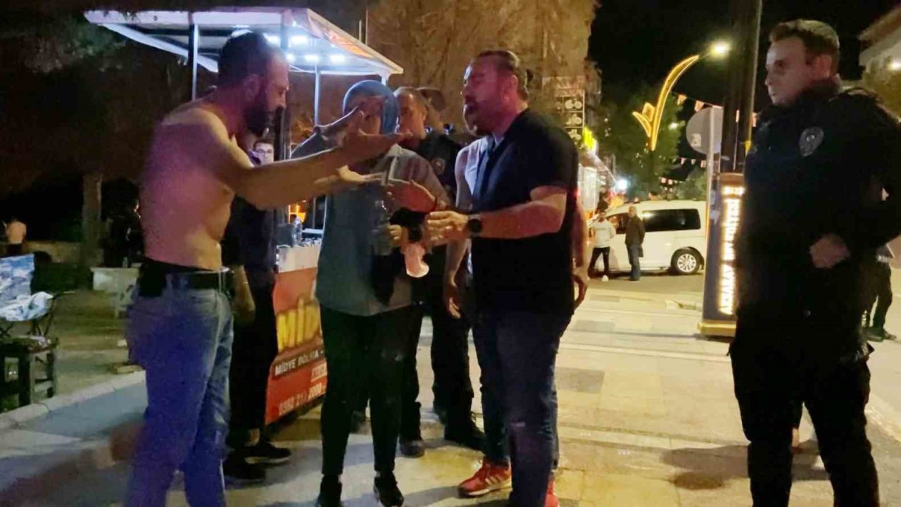 Direnip biber gazı yedi, “Kaybol ya” diye bağırdığı polis memurunu azarlayıp kovdu