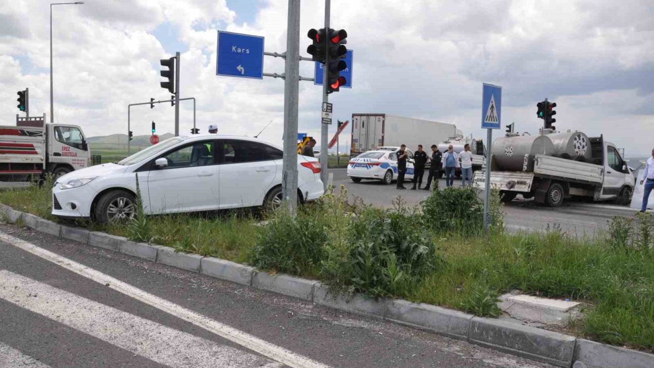 Kars’ta trafik kazası: 4 yaralı