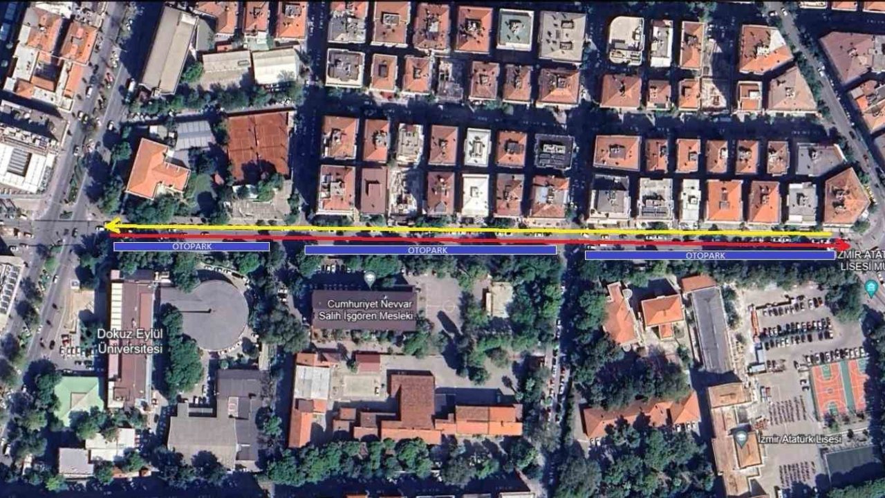 93 araçlık açık otopark alanı yapılıyor