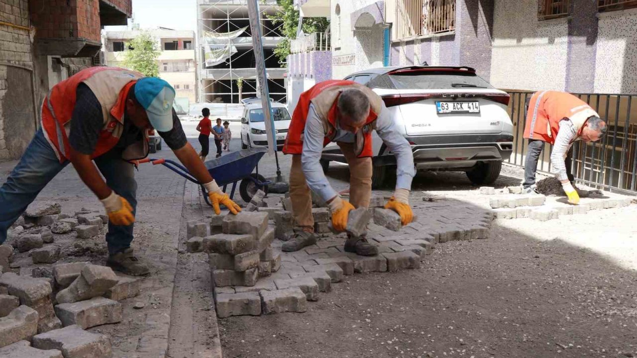 Haliliye’nin 4 mahallesinde üstyapı çalışması