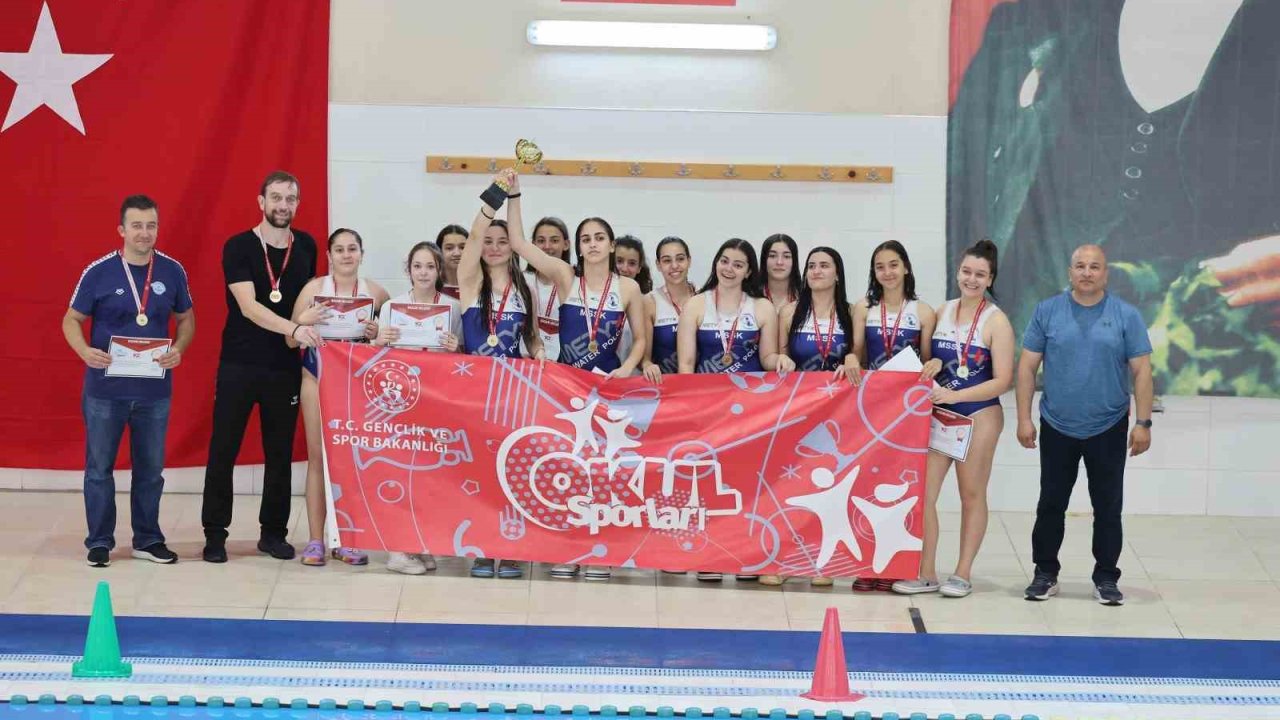 Okul Sporları Sutopu Gençler Türkiye Birinciliği Manisa’da yapıldı