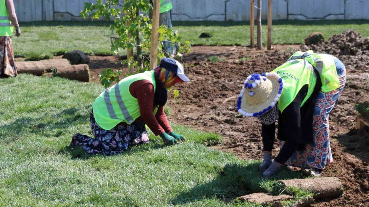 Solaklar Köprülü Kavşağı’na kadın eli değdi