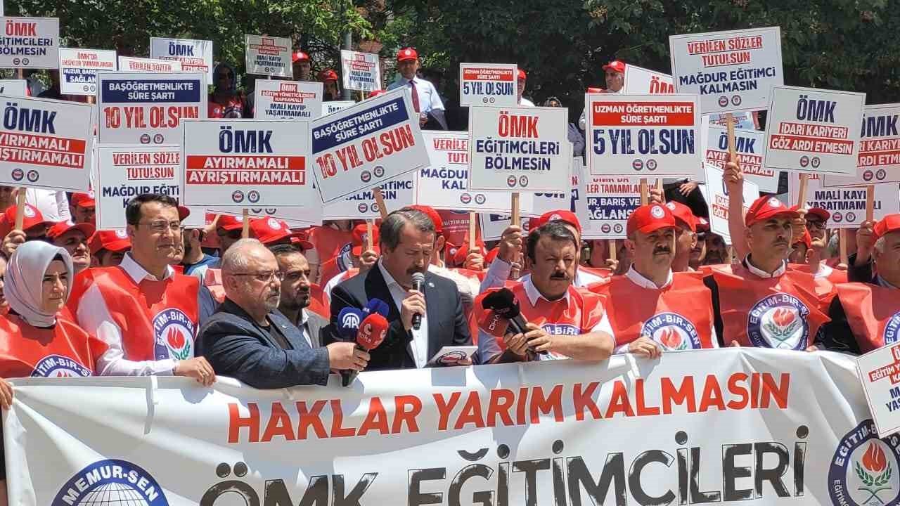 Eğitim-Bir-Sen Genel Başkanı Yalçın: “Özel sektördeki öğretmenler ‘Öğretmenlik Meslek Kanunu’  kapsamı dışında tutulamaz”