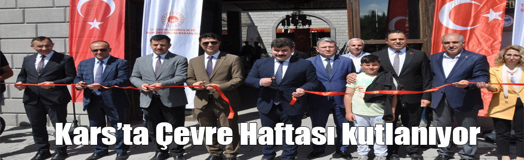 Kars’ta Çevre Haftası kutlanıyor