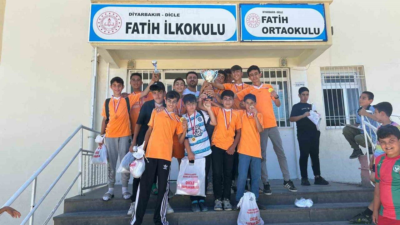 Dicle HEM’in futbol turnuvasında şampiyon belli oldu