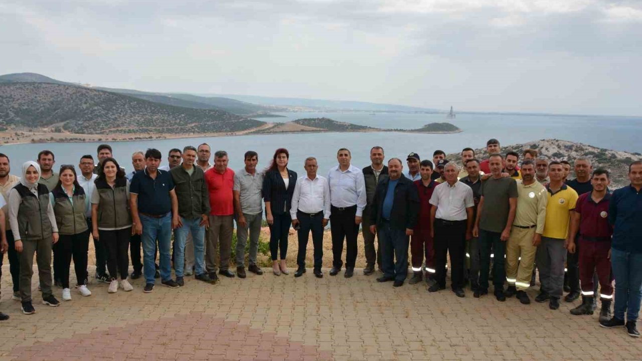 Silifkeli muhtarlar orman yangınları konusunda bilgilendirildi