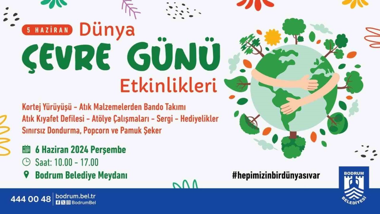 Bodrum’da Dünya Çevre Günü etkinlikleri