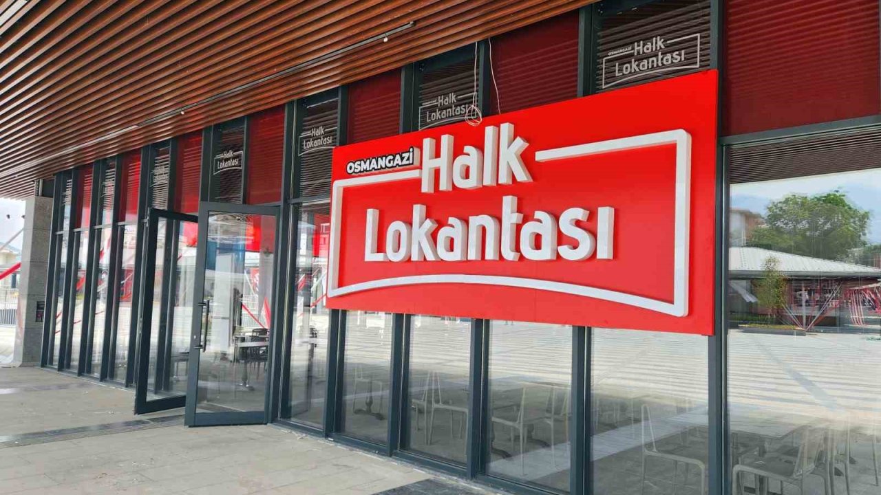 Bursa’nın ilk halk lokantası açılıyor