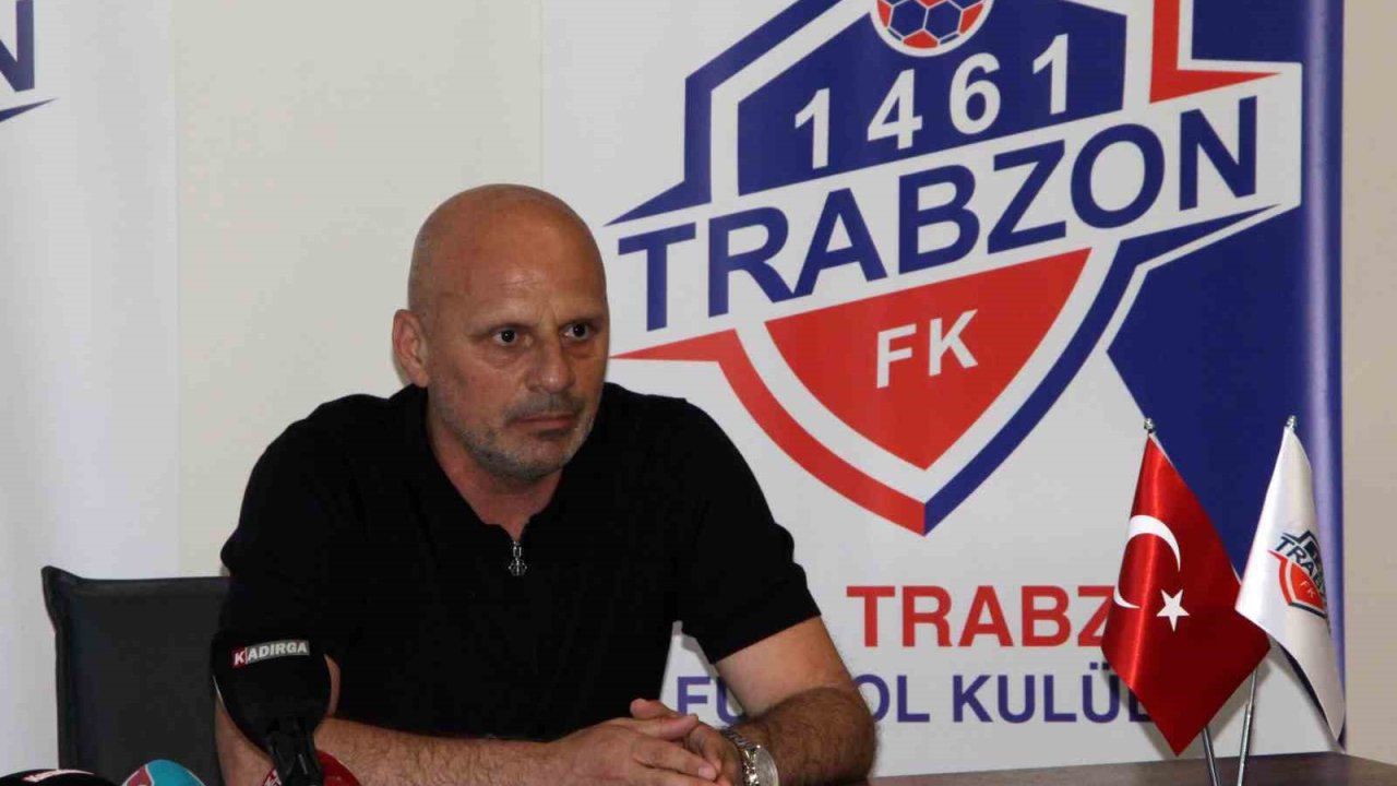 1461 Trabzon FK’nın yeni teknik direktörü Zafer Turan oldu