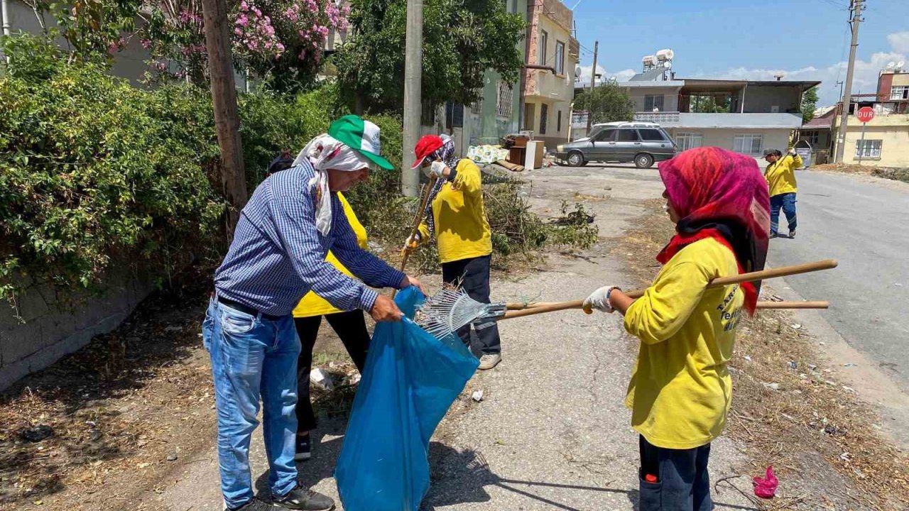 Tarsus’ta temizlik seferberliği