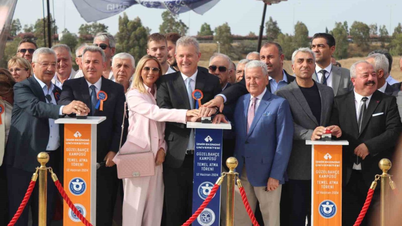 Ekonomi Üniversitesi Güzelbahçe Kampüsü’nün temeli atıldı